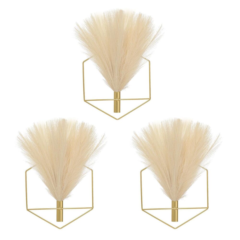 1931 Jolly Boho 3 Pack Honeycomb Wall Art - Hexagonal Metal Wall Decor in